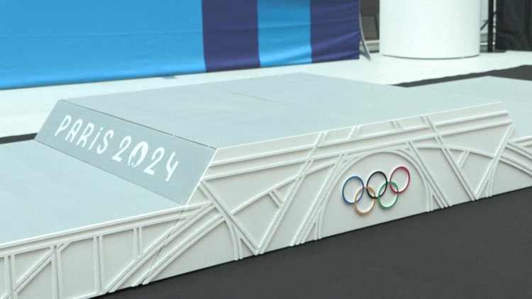 Paris 2024 Podiums Unveiled, Made from Recycled Plastic