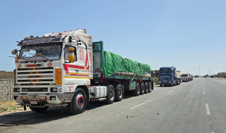 Saudi Aid Trucks Reach Gaza Amidst Ongoing Conflict