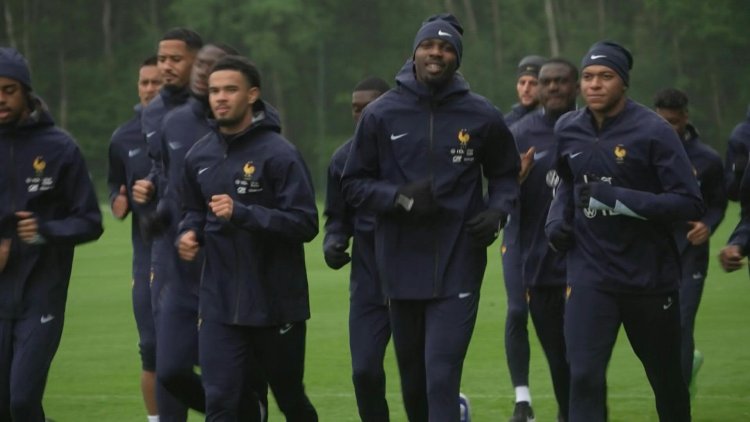 France Begins Euro 2024 Training at Clairefontaine