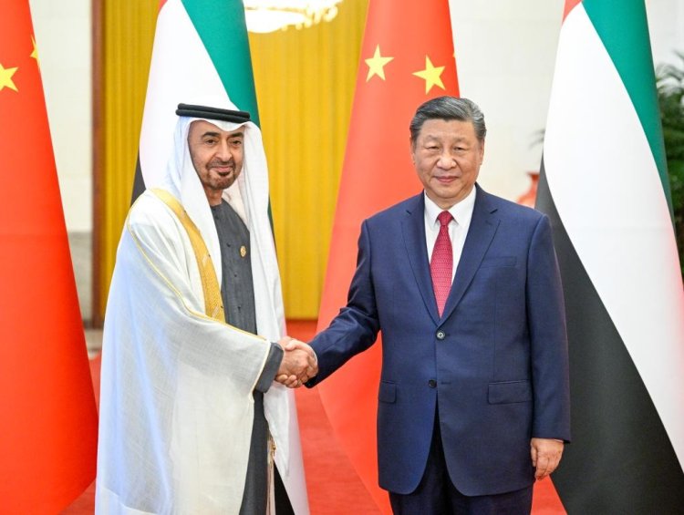 China, UAE Presidents Vow to Deepen Strategic Partnership