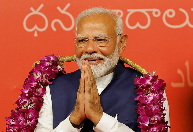 Modi Celebrates Third Term with Enthusiastic Welcome