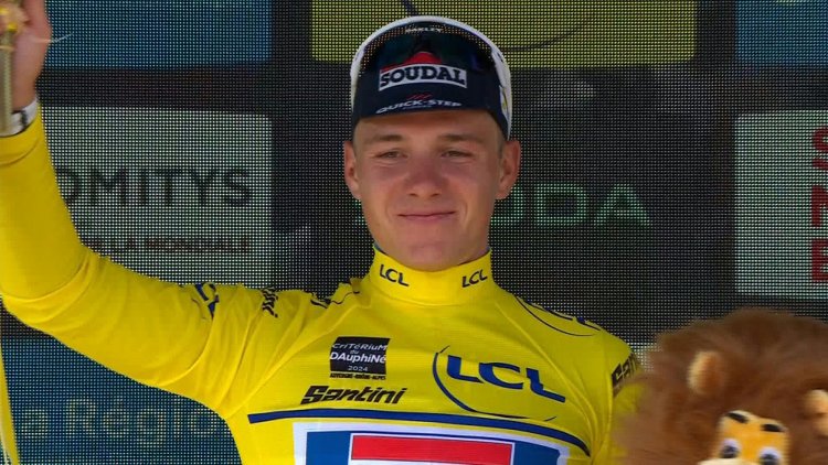 Evenepoel Takes Lead with Time-Trial Win at Dauphine