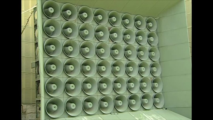 South Korea Trains for Loudspeaker Broadcasts to North Korea