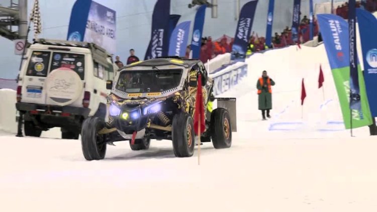 Egypt Hosts First Snow Drifting Challenge in Giza