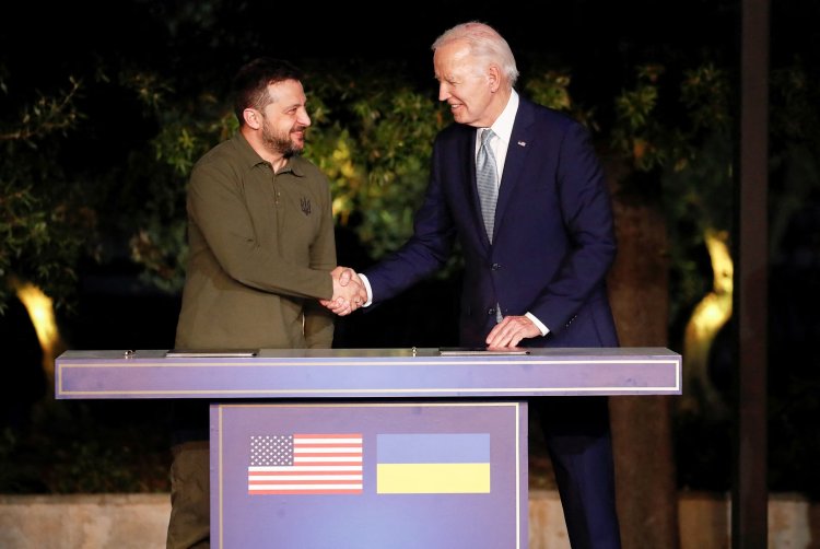 Biden and Zelensky Sign 10-Year Security Agreement
