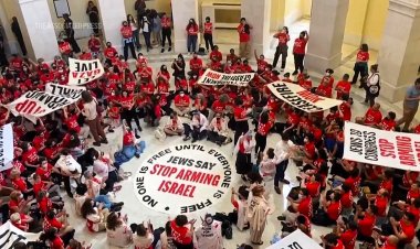 Pro-Palestinian Jews Protest on Capitol Hill