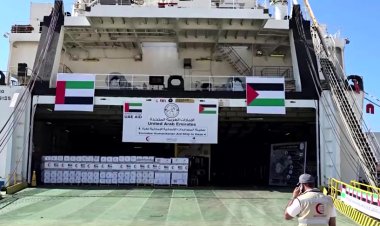 UAE's Largest Aid Ship for Gaza Arrives in Egypt
