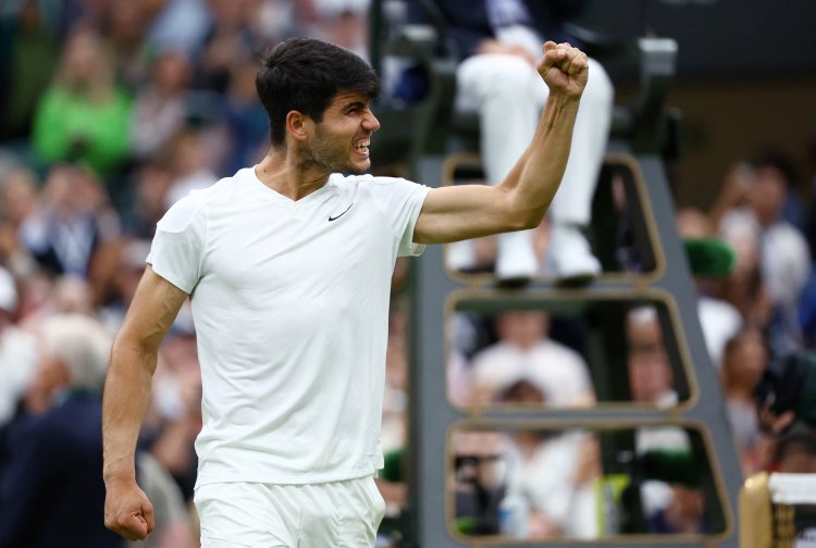 Alcaraz Advances to Wimbledon Semifinals