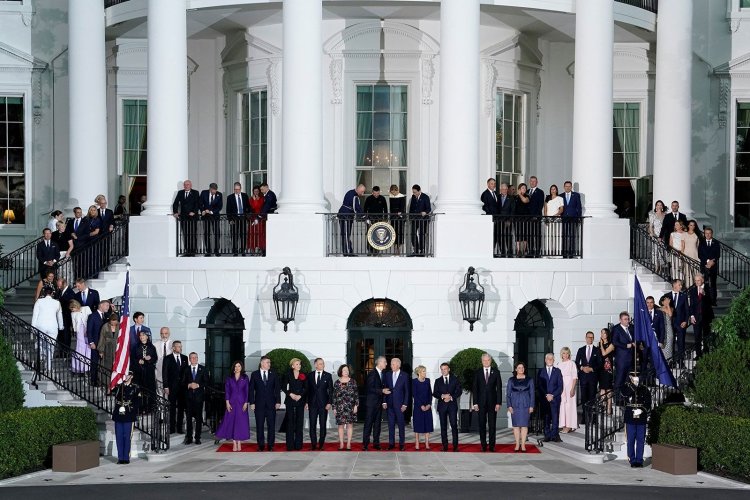 Biden Hosts NATO Leaders at White House Dinner