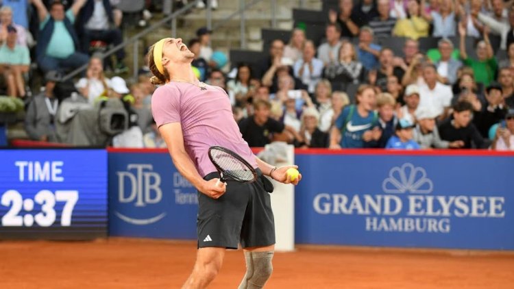 Zverev Advances with Comeback Win in Hamburg