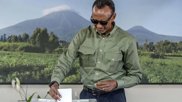 Kagame Re-elected with 99.18% Vote in Rwanda