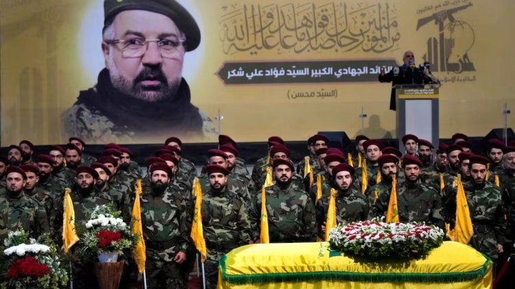 Funeral Held for Slain Hezbollah Commander