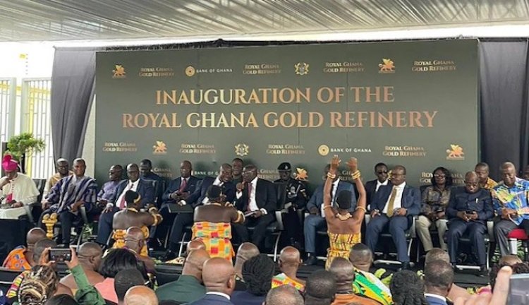 Ghana Inaugurates First Commercial Gold Refinery