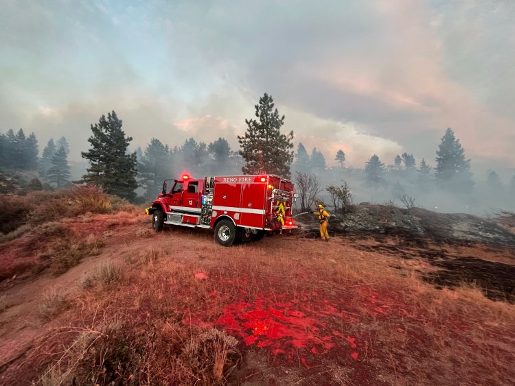 Gold Ranch Fire Forces Evacuations in Nevada