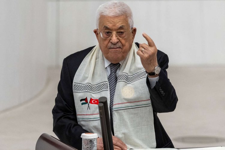 Abbas tell Turkish parliament he will go to Gaza