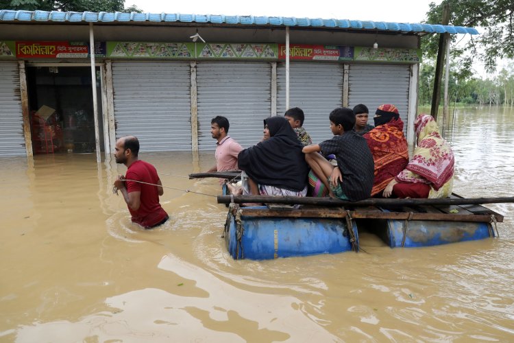 Severe Monsoon Floods Displace Millions in Bangladesh