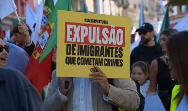 Far-right Chega protests immigration in Lisbon