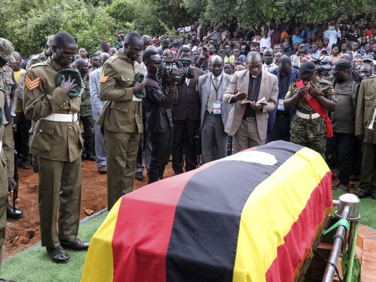 Uganda Mourns Olympian Cheptegei in Military Funeral