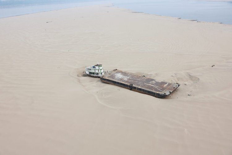 Amazon River Reaches Historic Low Amid Drought