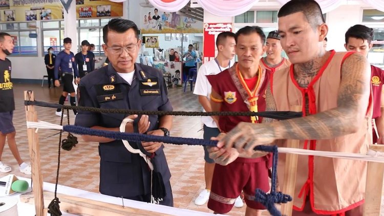 Thai Inmates Trained as Muay Thai Instructors