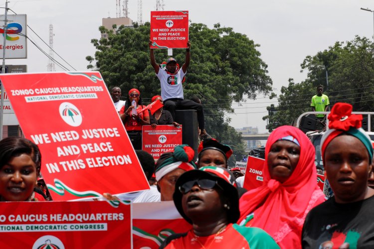 Ghana Opposition Protests Over Voter Roll Errors