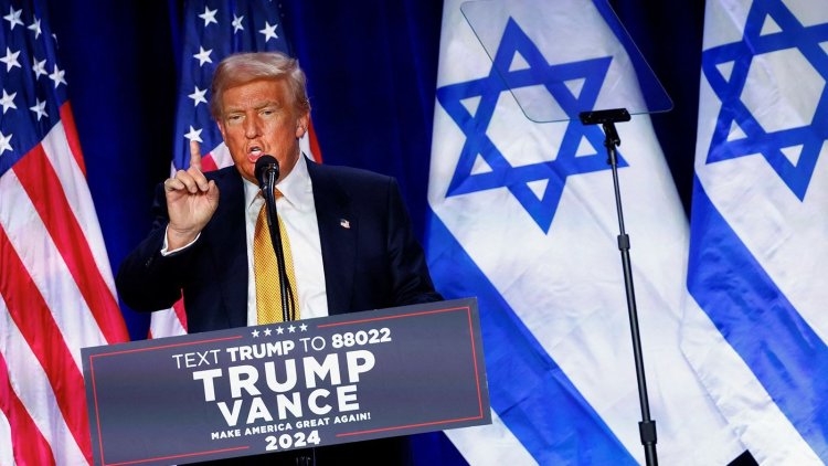 Trump warns Israel at risk without 2024 victory