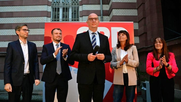 Scholz's SPD wins Brandenburg, AfD close second