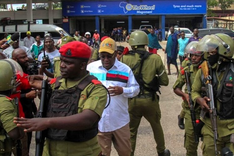 Tanzanian police arrest opposition leaders again