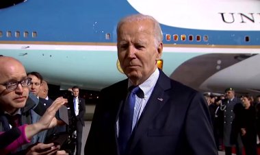 Biden arrives in Berlin for urgent Ukraine talks