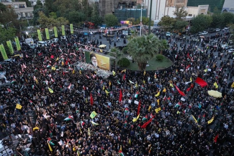 Tehran protests Israeli attacks, mourns Nasrallah