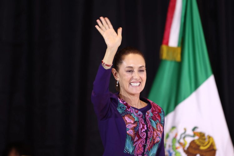 Claudia Sheinbaum becomes Mexico's first woman president