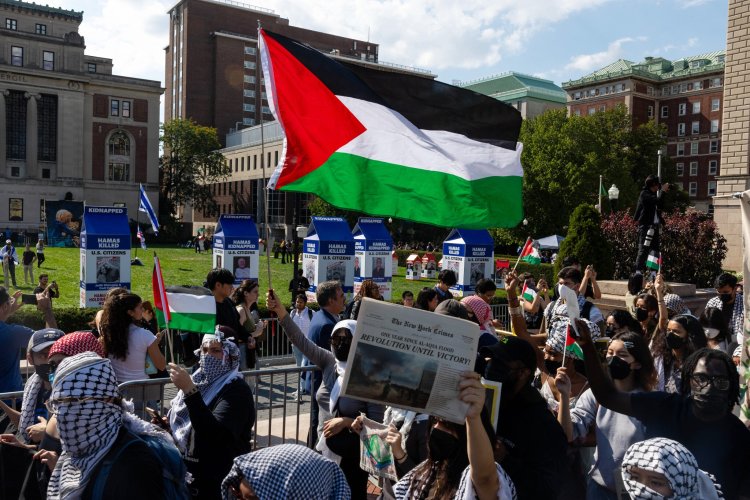 U.S. campuses see protests on Gaza war anniversary