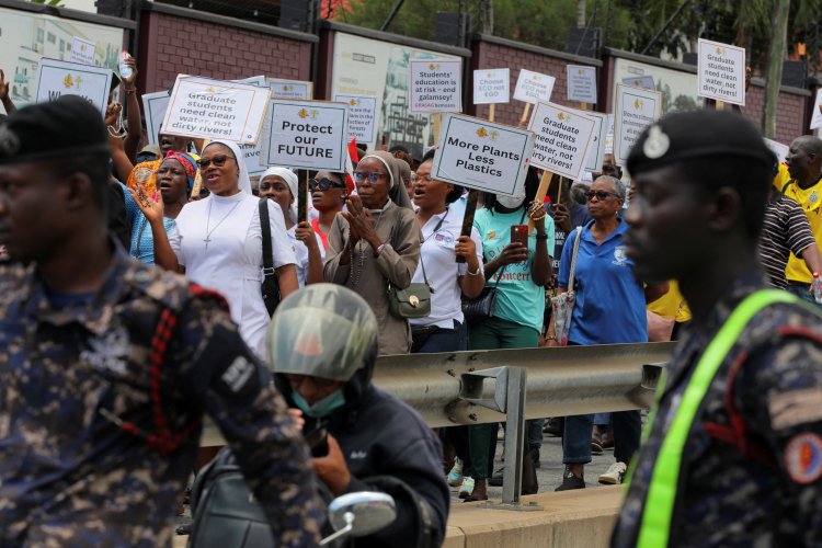 Protesters in Accra demand action against galamsey