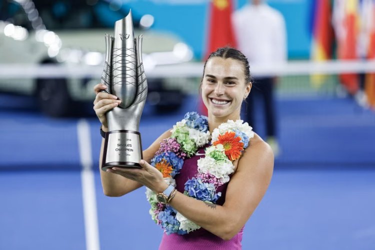 Sabalenka wins third straight Wuhan Open title