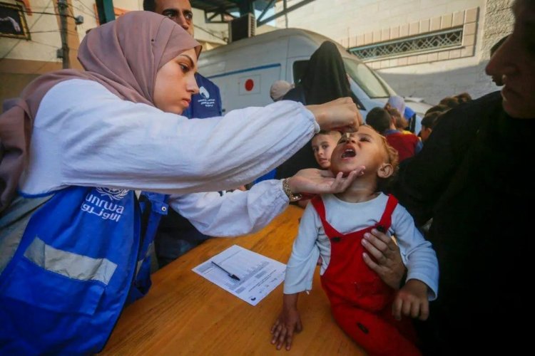 Gaza begins second phase of polio vaccination drive