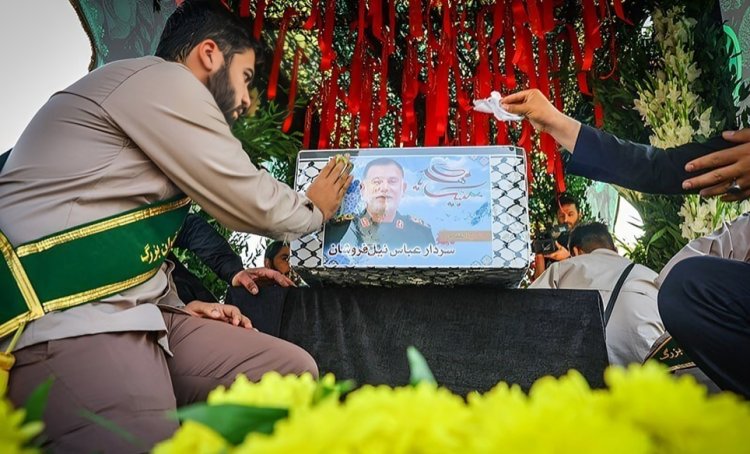 Iran mourns IRGC commander killed in Israeli strike