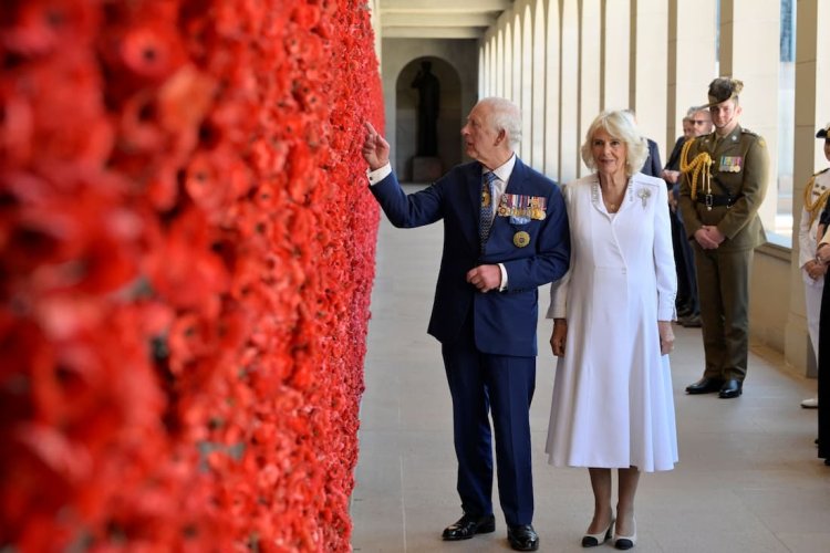 King Charles and Camilla visit Canberra