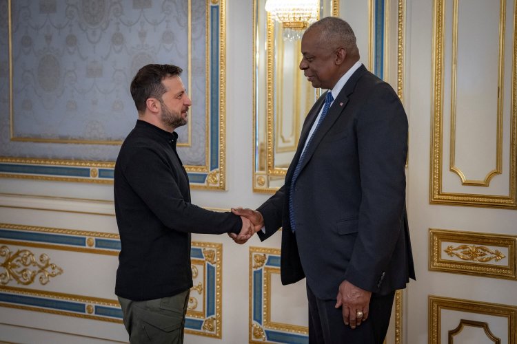 Lloyd Austin meets Zelenskiy ahead of U.S. election