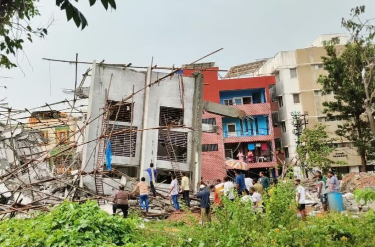 Record rainfall causes floods, building collapse in Bengaluru