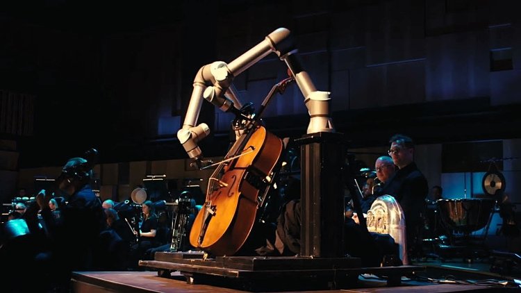 Robot cellist debuts with symphony orchestra