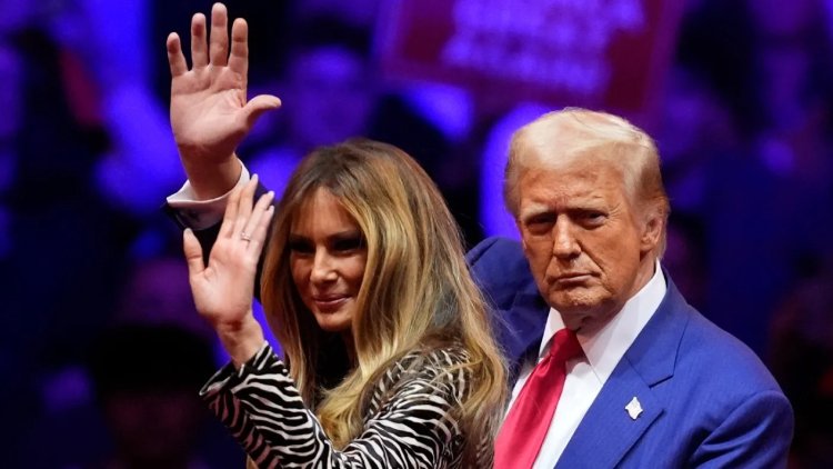 Musk, Melania join Trump at NYC rally for reelection