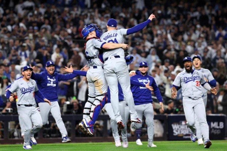 Dodgers secure eighth World Series title in comeback