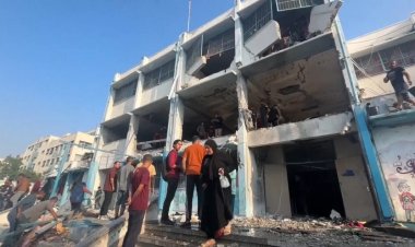 Gaza school airstrike leaves 14 dead, many injured