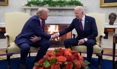 Trump and Biden hold cordial White House meeting