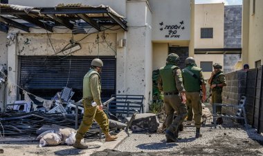 Heavy rocket fire from Lebanon targets Israel