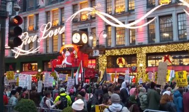 Protests disrupt NYC parade over Gaza conflict