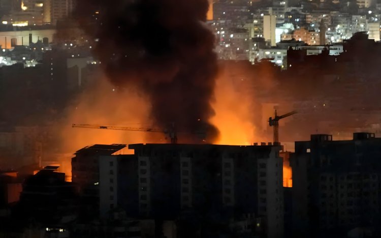 Israel targets Hezbollah in airstrikes over Beirut