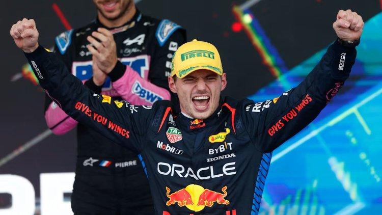 Verstappen claims stunning win at Brazilian GP