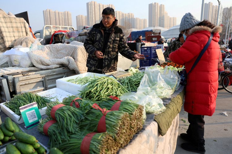 China's inflation eases to 0.3% in October