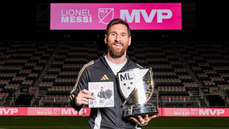 Messi named 2024 MLS MVP after record season